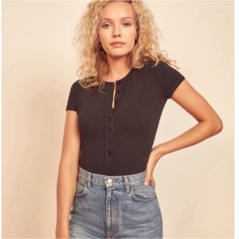 NEW Reformation Leni Bodysuit